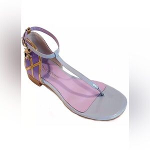 👡NIB Things II Come Womens Gloria Purple Ankle Strap Sandal👡